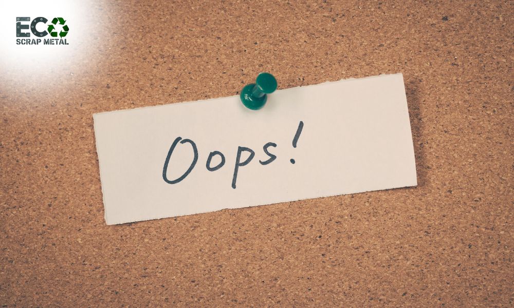 5 Common Mistakes First-Time Scrap Sellers Make